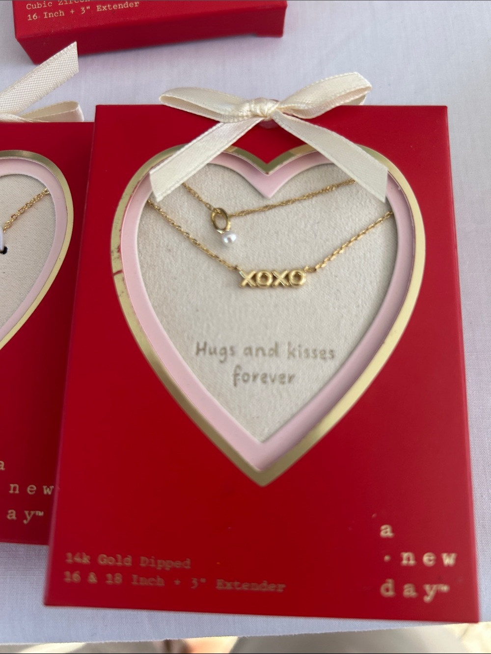 a new day Gold XOXO Pendant Necklace - Gold